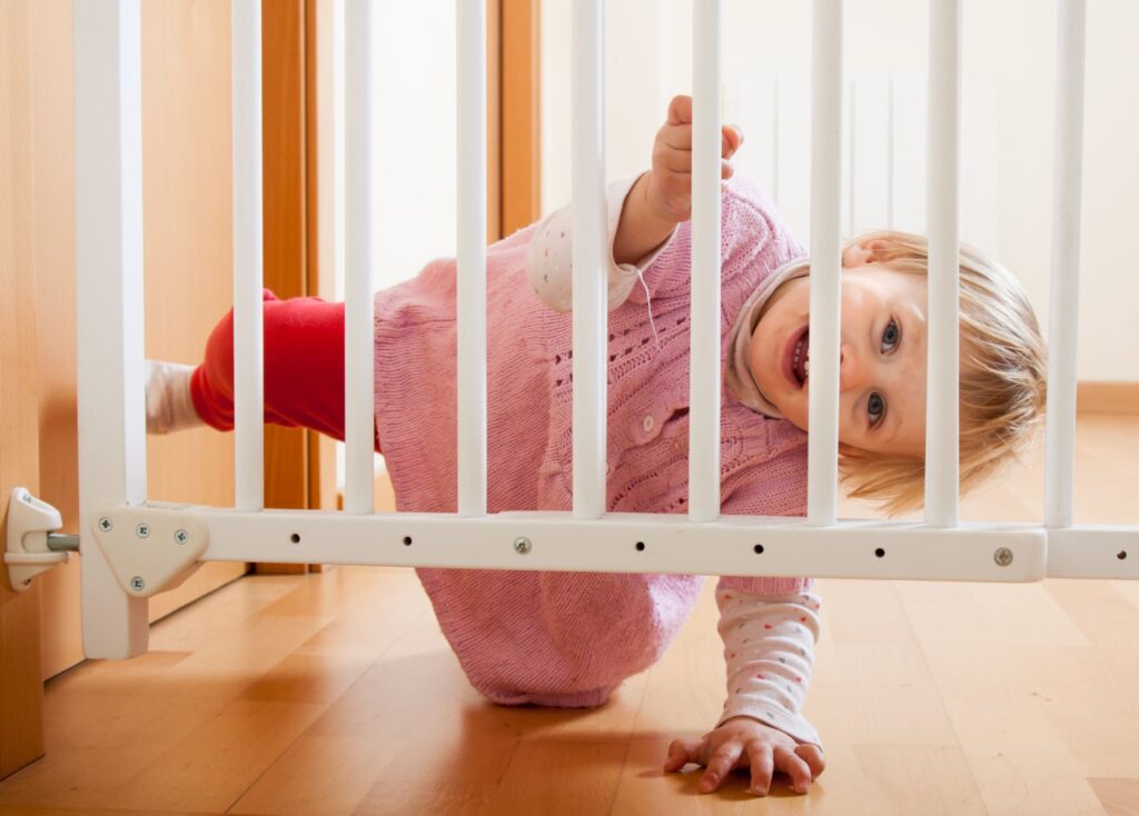 biztonsági babakarám, hasznos biztonsági termék a baba részére