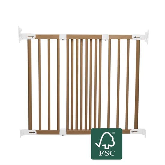 Babydan Flexi Fit barieră de siguranță din lemn 69-106,5 cm, cu înșurubare