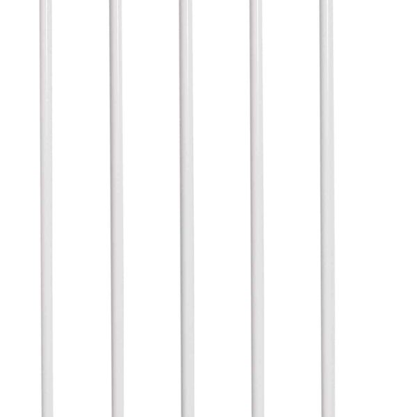 Babydan extra széles fém toldalék Asta és Premier rácsokhoz 32 cm fehér